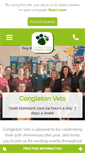 Mobile Screenshot of congletonvets.com